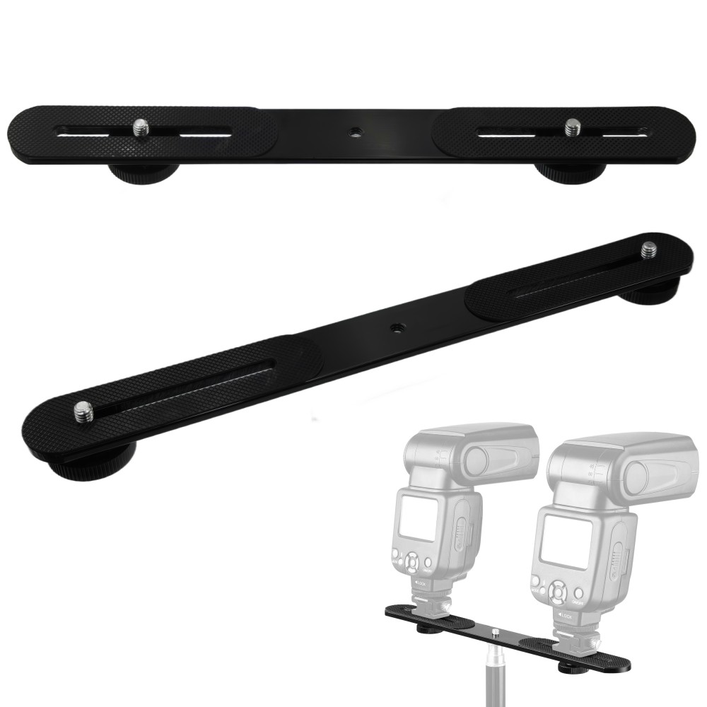 Iris Photography Led Lighting Pack - Dual Flash Bracket 1/4'' Screw Hot