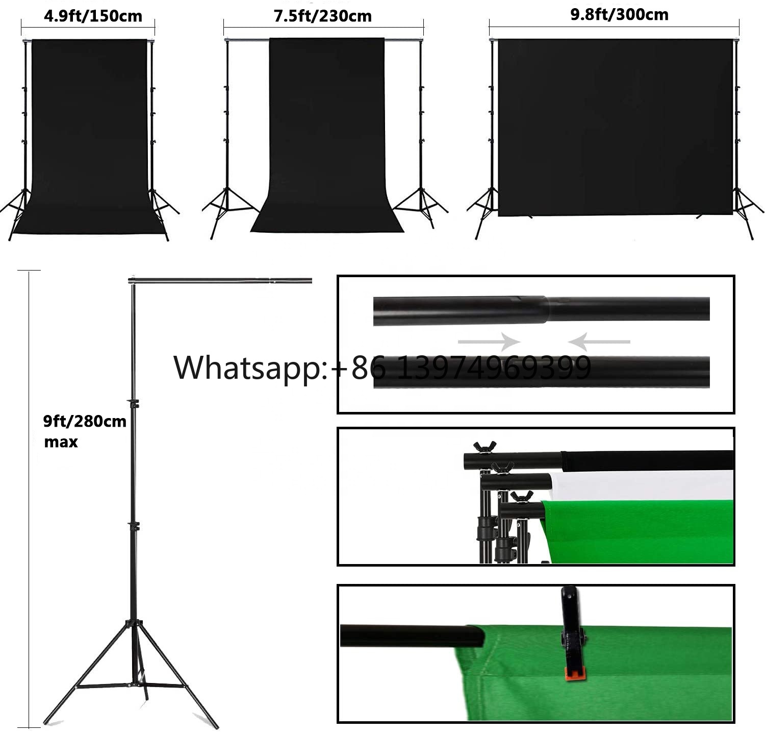Photography Lighting Material - New Innovations Good Price Studio 2.8X3M