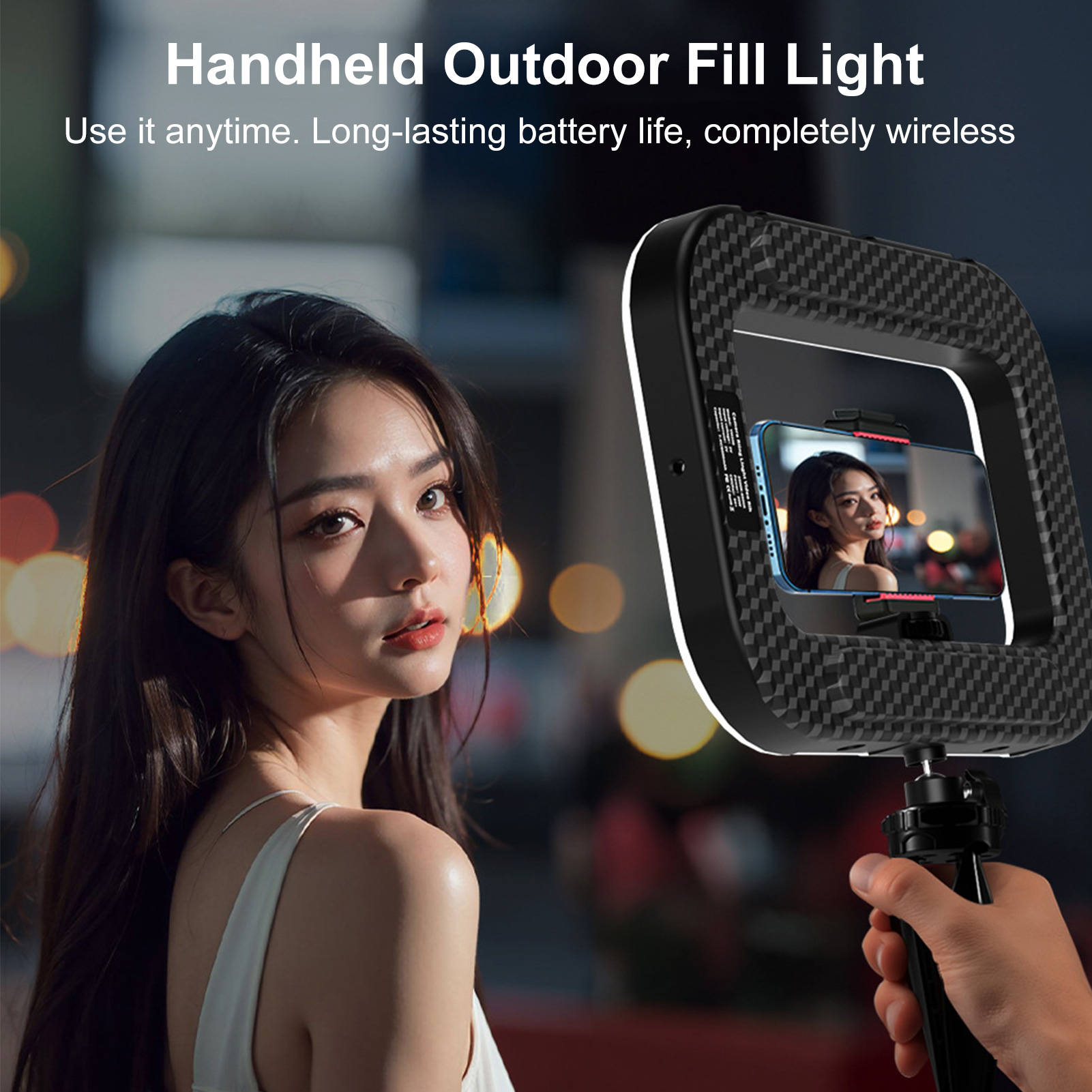 Rechargeable Cell Phone Light  - Photography Lighting Video ulasan dan harga