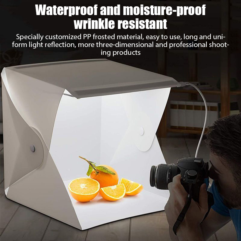 Portable Folding Photobox Phot - Photography Lighting And Backdrop Kits ulasan dan harga