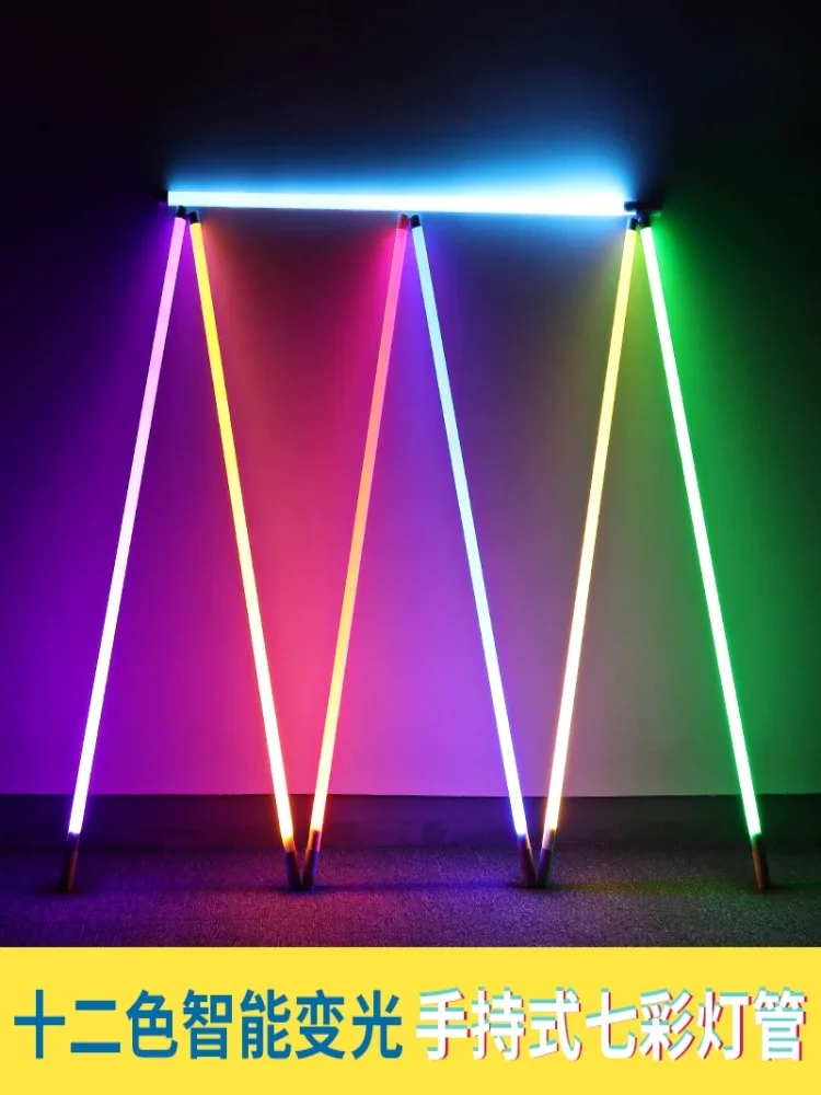 Charging LED lamp color handhe - Photography Lighting Composition ulasan dan harga