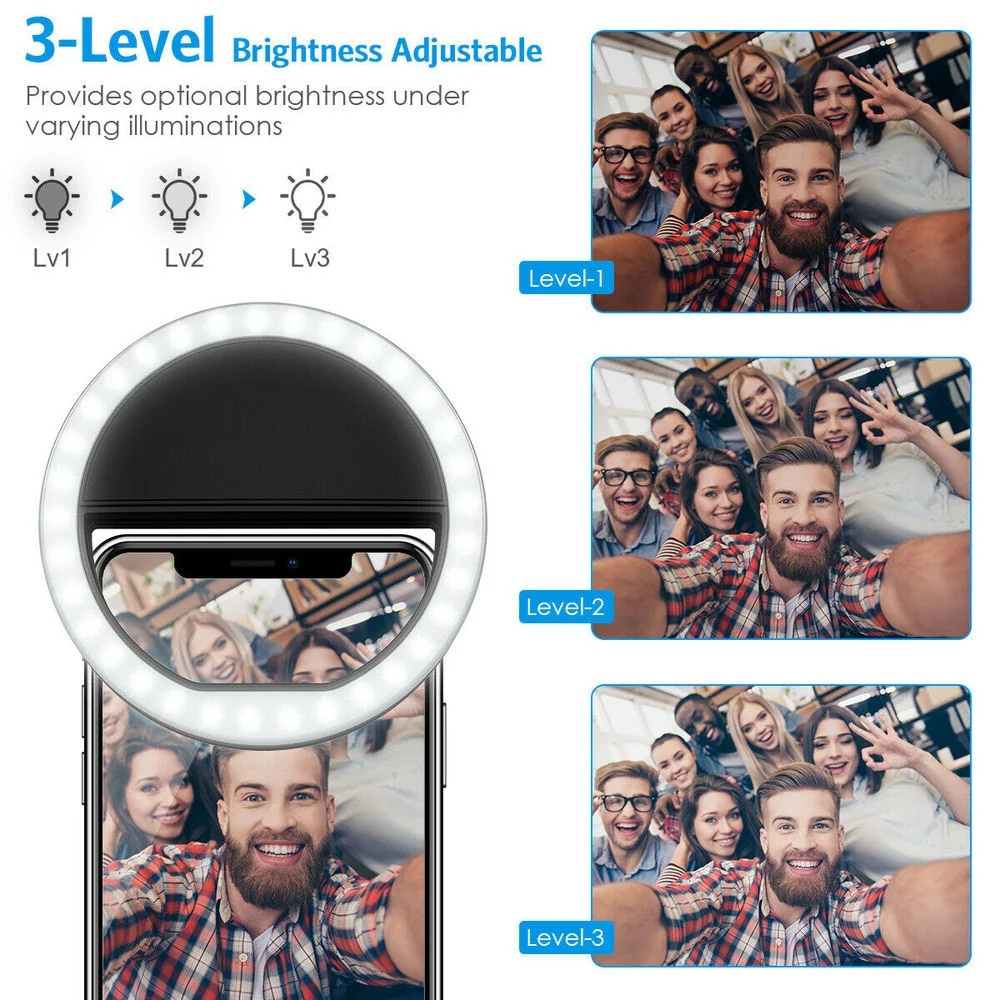 LED Selfie Fill Light USB Char - Photography And Lighting ulasan dan harga