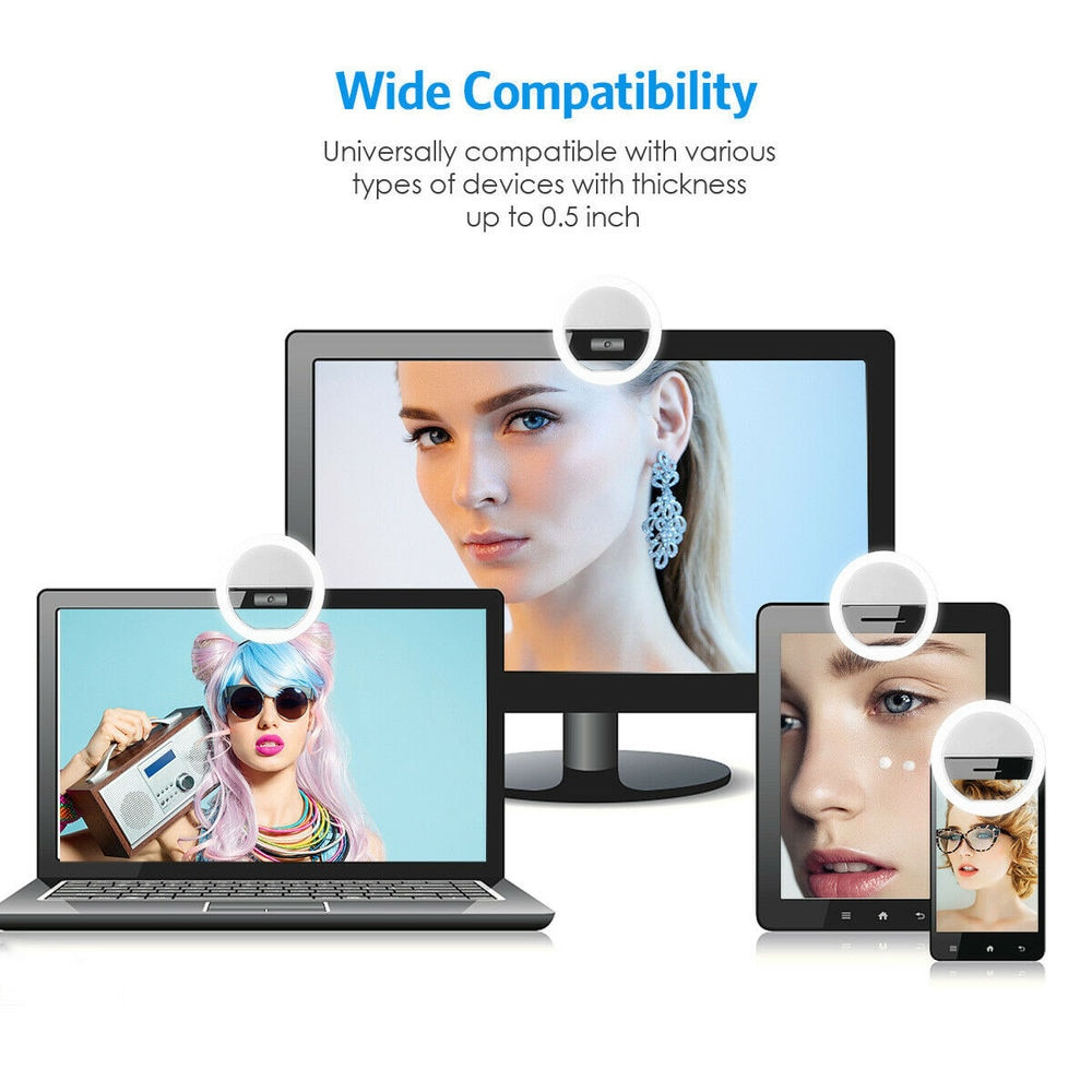 LED Selfie Fill Light USB Char - Photography And Lighting ulasan dan harga