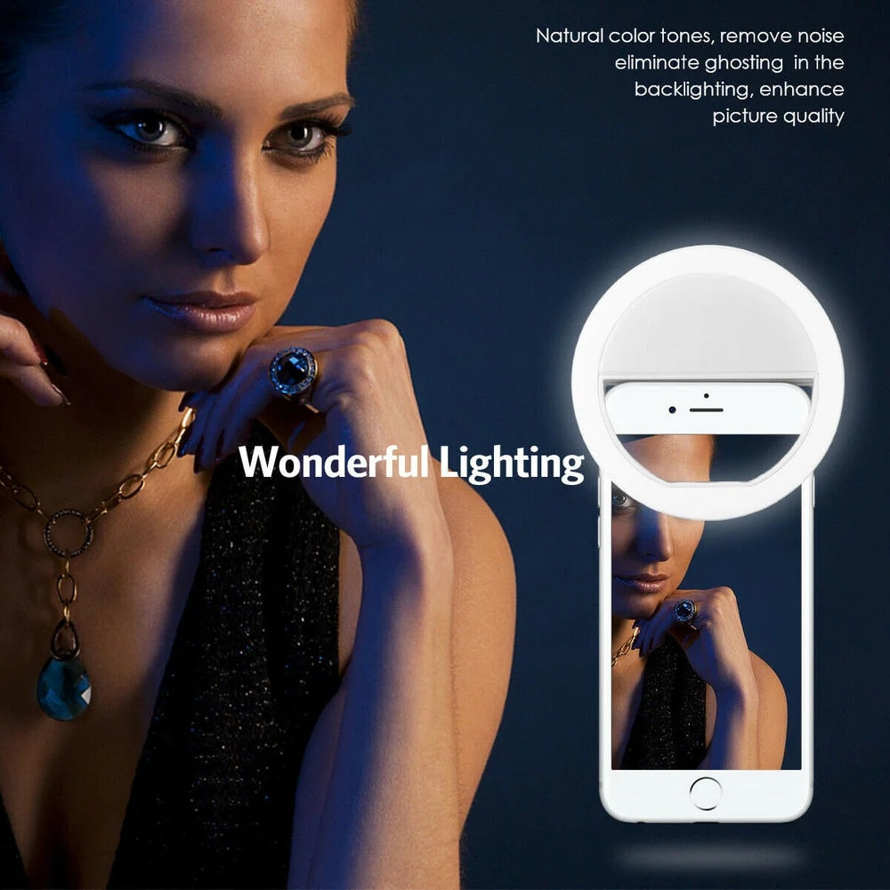 LED Selfie Fill Light USB Char - Photography And Lighting ulasan dan harga