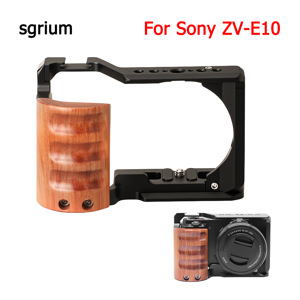 sgrium  For Sony ZV-E10 Cage c - Sony Camera Zv-E10 ulasan dan harga