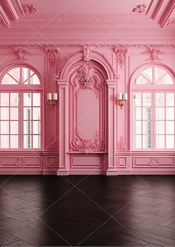 Pink Maternity Paneled Room Co - Photography Lighting Composition ulasan dan harga