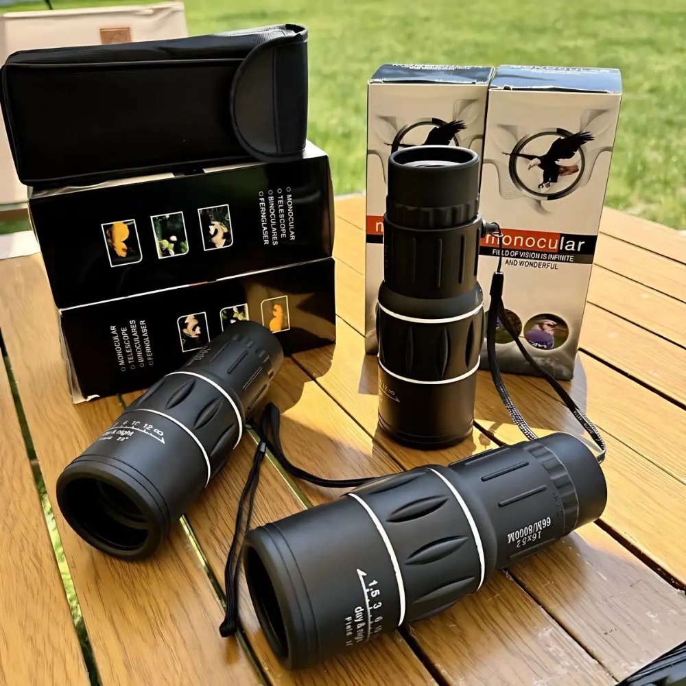 16X52 Monocular Telescope High - Photography Lighting Definition ulasan dan harga