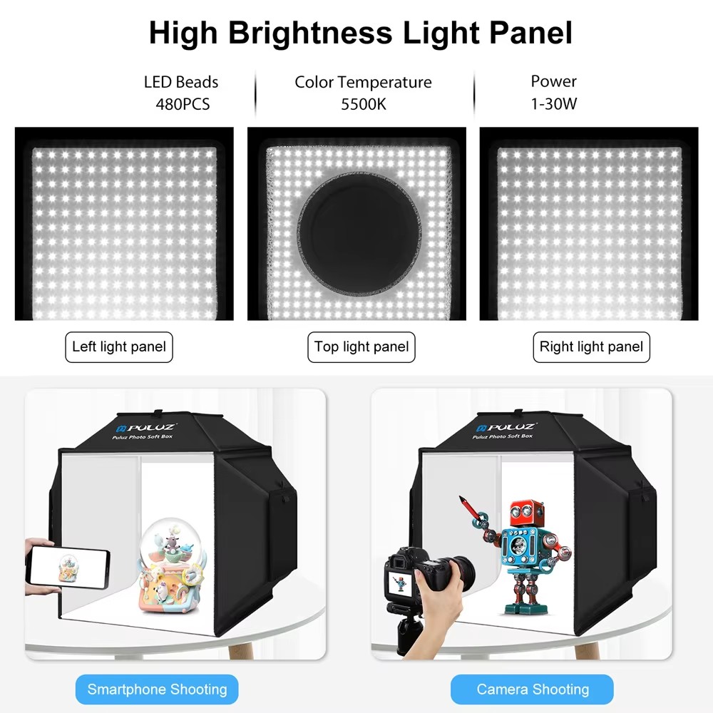 40cm Folding Photography Studi - Photography Lighting And Backdrop Kits ulasan dan harga