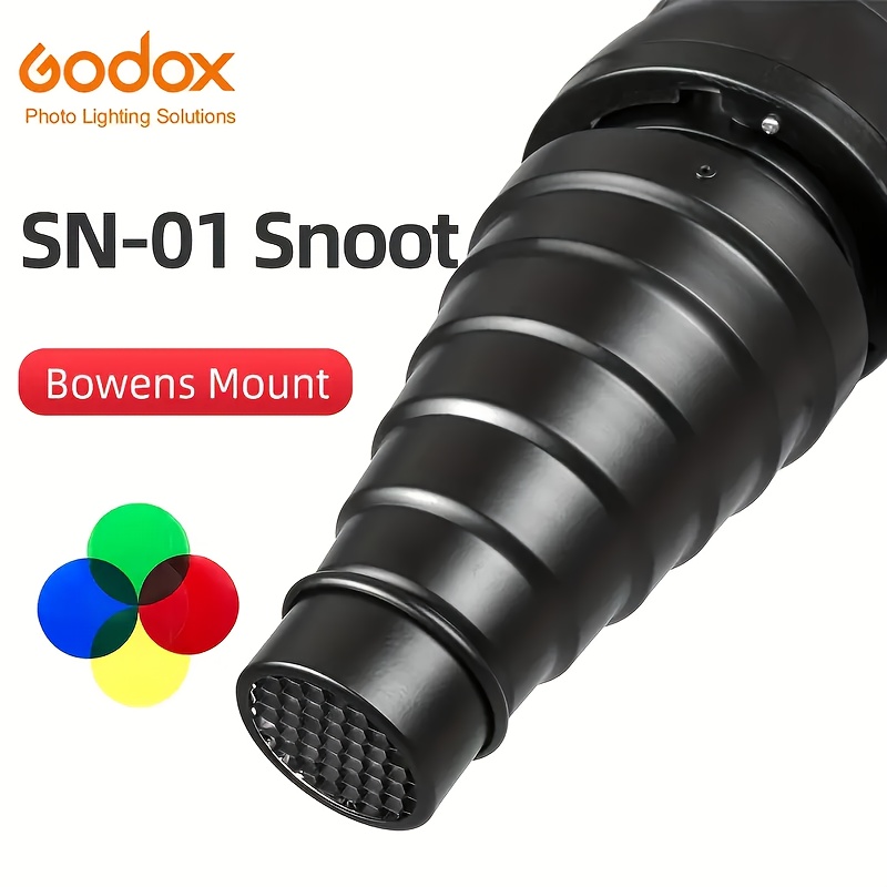 GODOX Bowens Mount Snoot with  - Snoot Flash Modifier ulasan dan harga