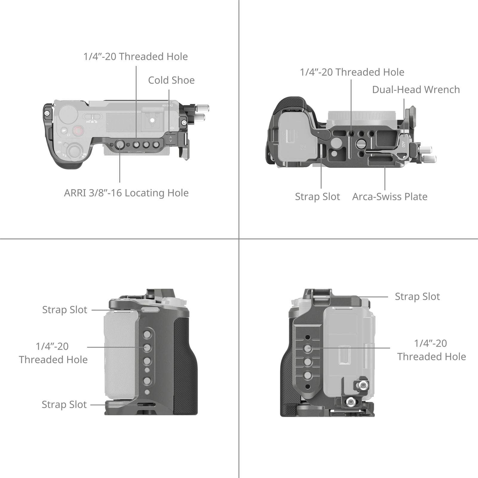 Smallrig HawkLock Quick Releas - Sony Camera Zv-E10 ulasan dan harga