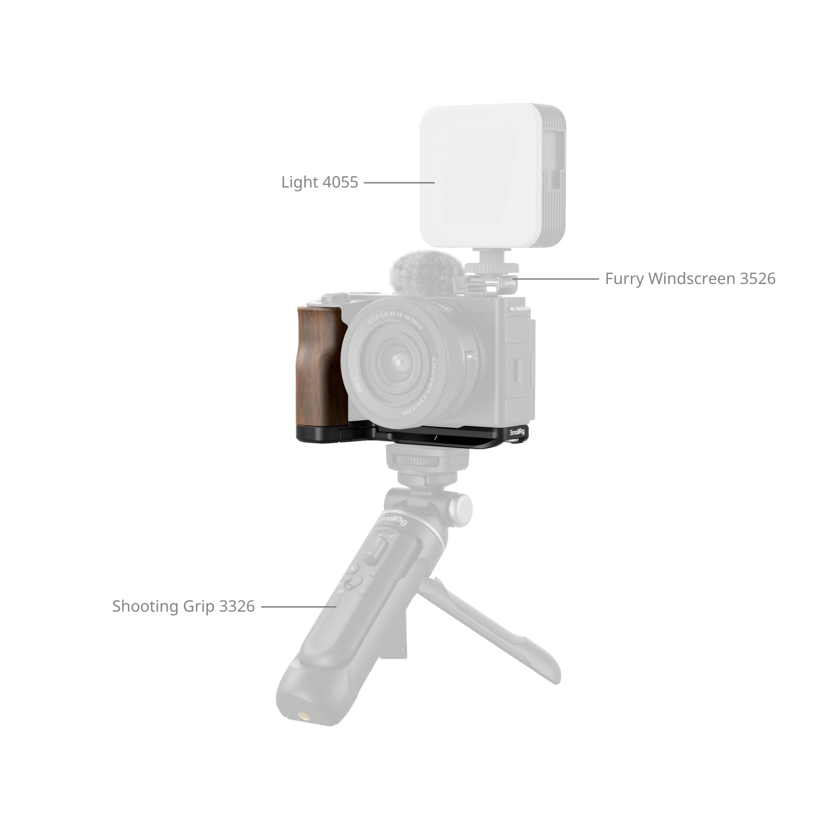 Smallrig HawkLock Quick Releas - Sony Camera Zv-E10 ulasan dan harga