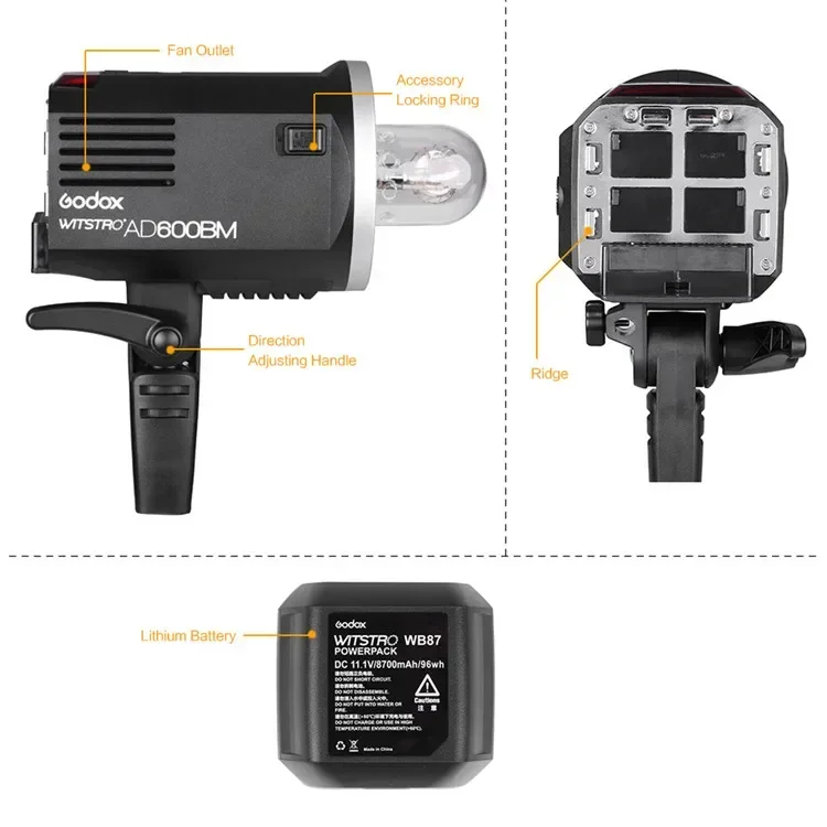 2026 Premium  AD600BM 600W Stu - Photography And Lighting ulasan dan harga