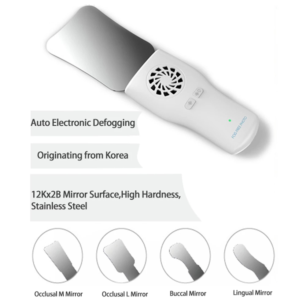 Dental Anti Fog Mirror Set Ort - Photography Lighting Reflector ulasan dan harga