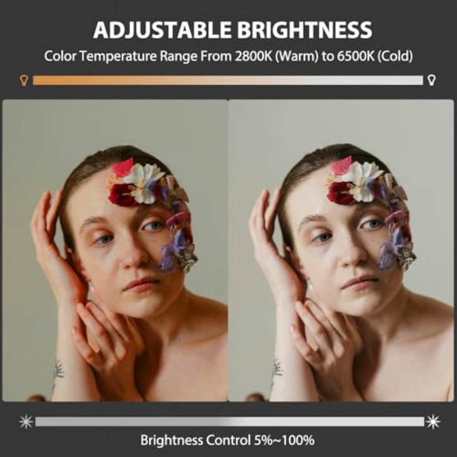 60W COB LED Video Light Handhe - Lighting In Photography Studio ulasan dan harga