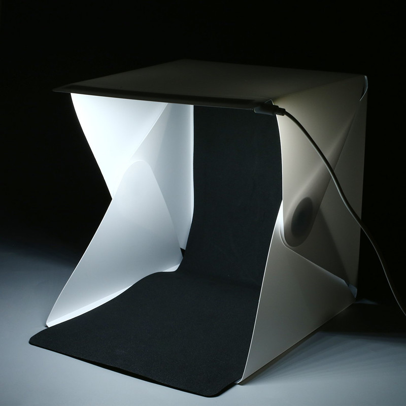 Portable Mini Photo Studio Box - Photography Lighting And Backdrop Kits ulasan dan harga