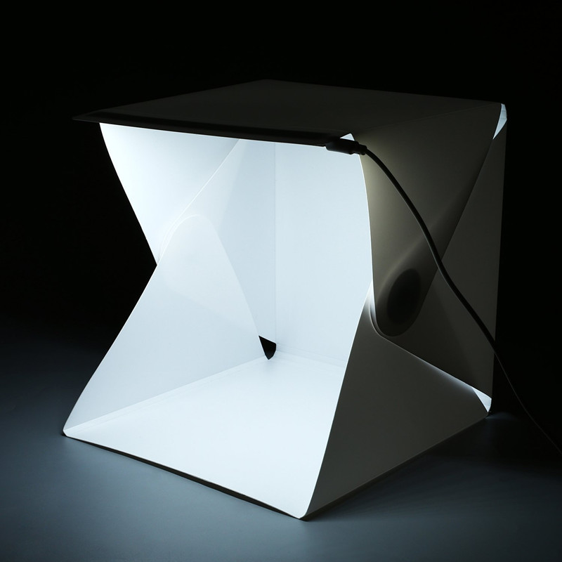 Portable Mini Photo Studio Box - Photography Lighting And Backdrop Kits ulasan dan harga