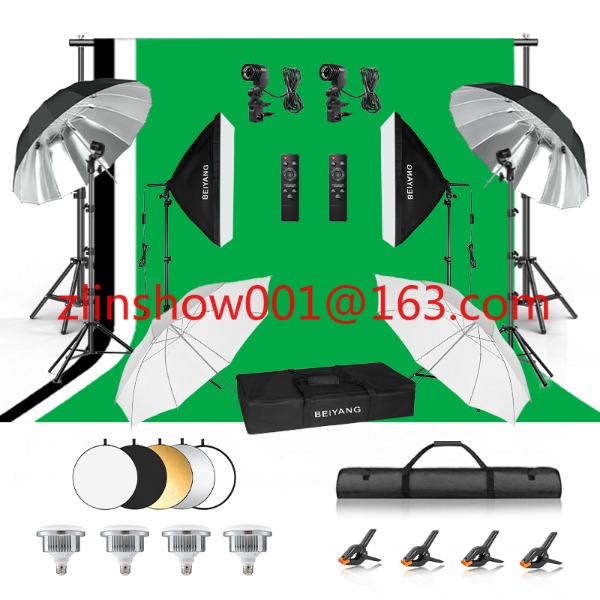 Photo Studio Equipment 2.6*3m/ - Photography Lighting And Backdrop Kits ulasan dan harga