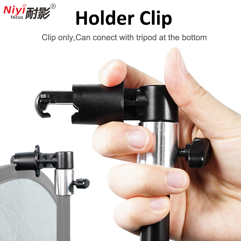 Reflector Clip Holder Clip Cla - Photography Lighting Material ulasan dan harga