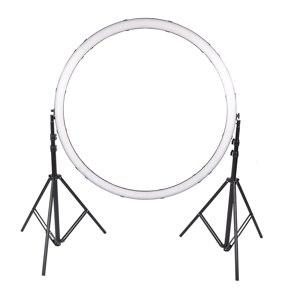 120W LED Ring Light Wire Contr - Lighting In Photography Studio ulasan dan harga