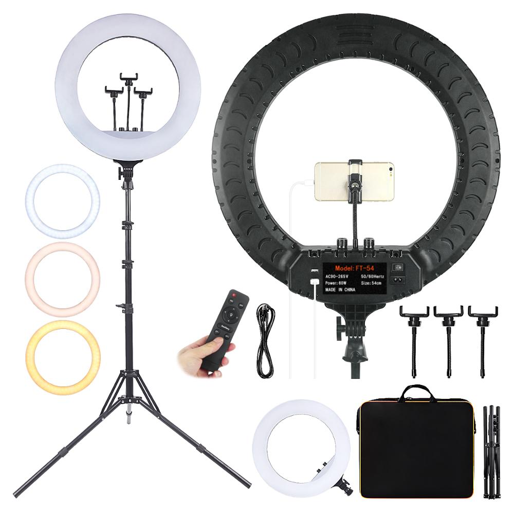 Fusitu FT-54 LED Ring Light Di - Iris Photography Led Lighting Pack ulasan dan harga