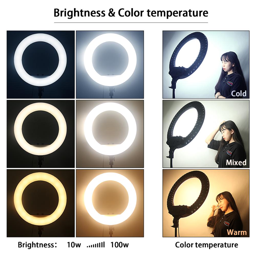 Fusitu FT-54 LED Ring Light Di - Iris Photography Led Lighting Pack ulasan dan harga