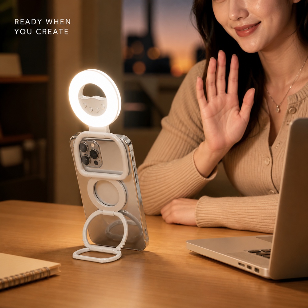 Foldable Magnetic Phone Fill L - Photography Lighting Video ulasan dan harga
