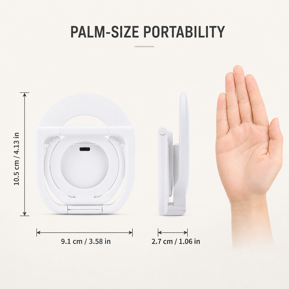 Foldable Magnetic Phone Fill L - Photography Lighting Video ulasan dan harga