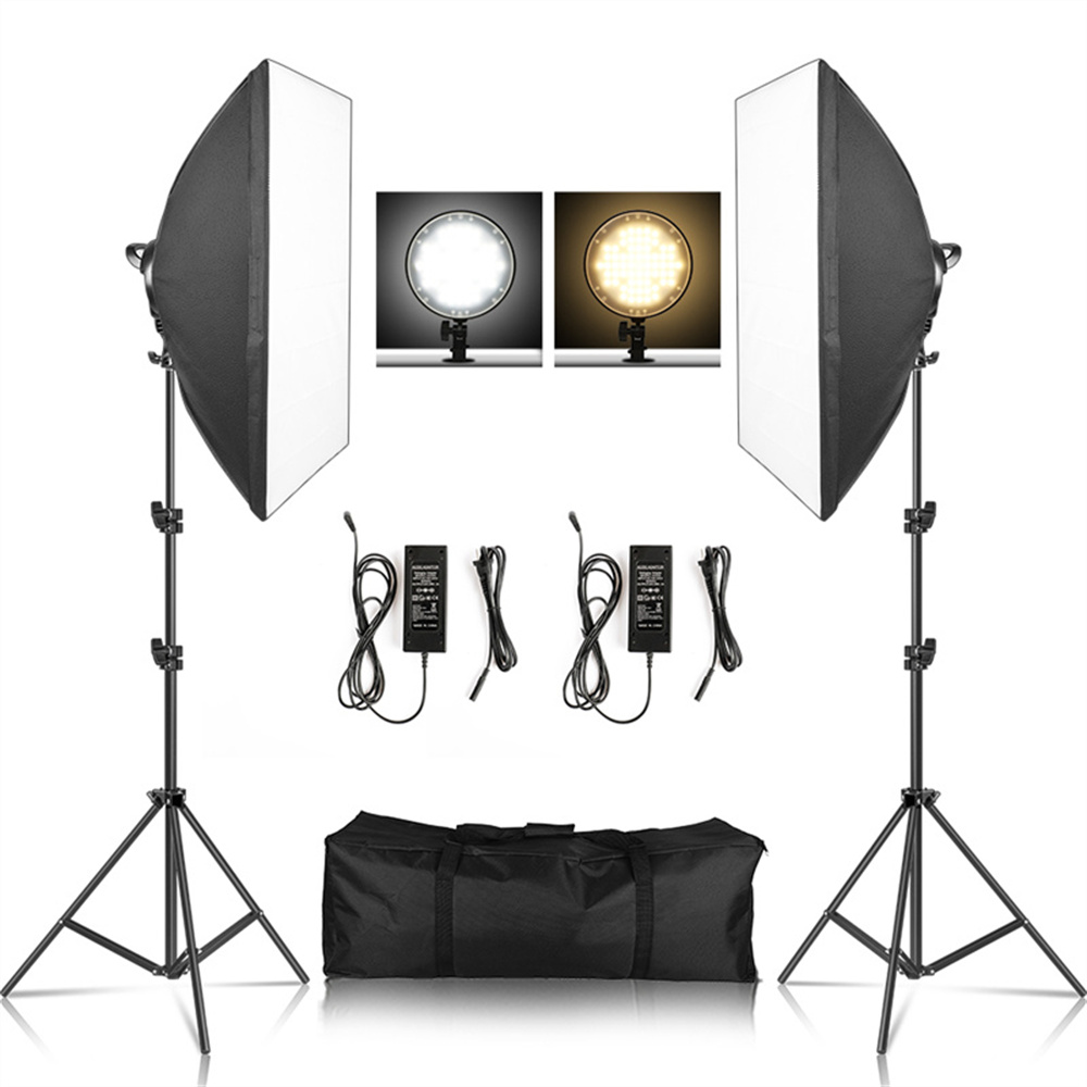 Softbox Light Photography Kit  - Iris Photography Led Lighting Pack ulasan dan harga